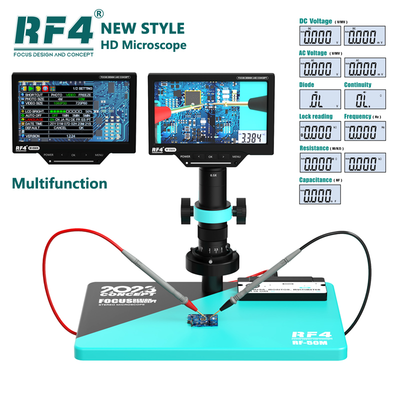 Simul-Focal Industrial Microscope 4K Hdmi - 1080P 4K HDMI USB Endüstriyel Dijital