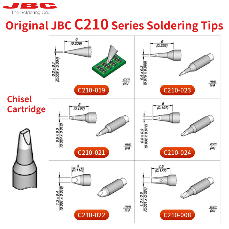 %100 Orijinal JBC Kartuş C210  - C210 Precision Soldering Station incelemesi ve fiyatı