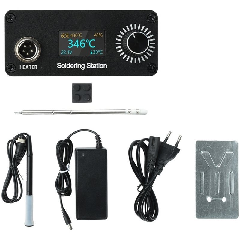 B23B T12 Ev Tamirleri İçin Leh - T12 Soldering Station Oled incelemesi ve fiyatı