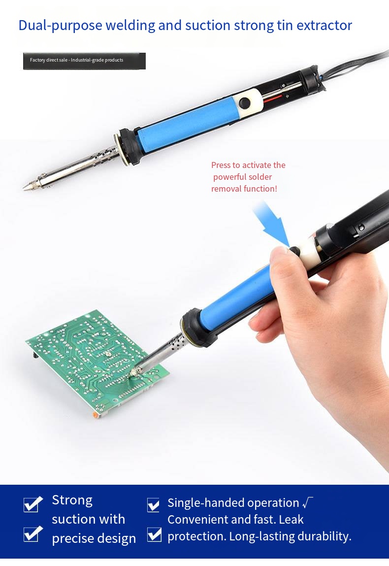 AC 110V/220V Elektrikli Kalay  - Desoldering Pump Electric Vacuum Station incelemesi ve fiyatı