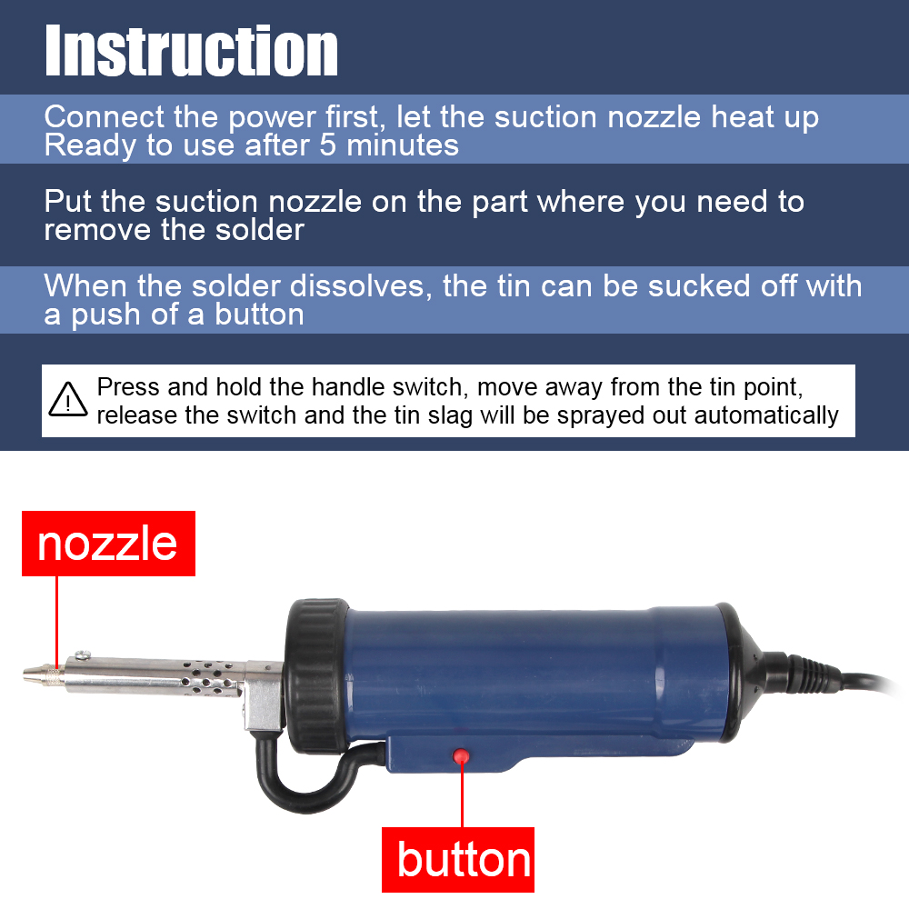 3 emme memesi ile pompa kaldır - Desoldering Pump Electric Vacuum Station incelemesi ve fiyatı